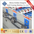 Corrugated roof and wall making machine